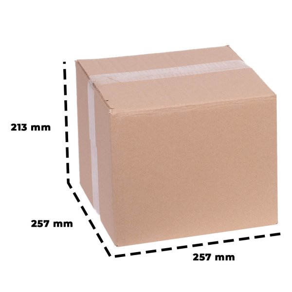Geschenkverpackung 200/250 Gramm Großes Kraftpapier Karton